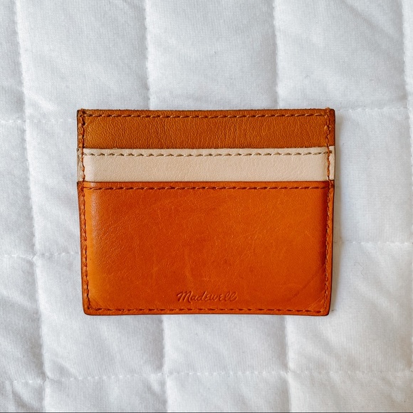 Madewell Handbags - ✨Last Day!✨ Madewell Mini Leather Card Case Wallet